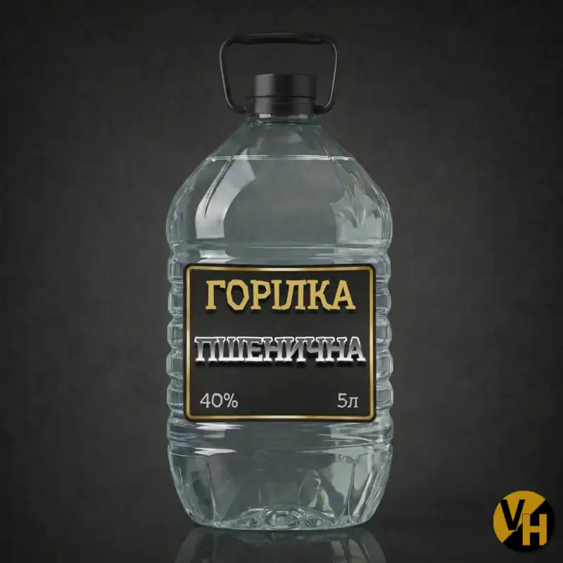 Горілка Пшенична 5л (ПЕТ)